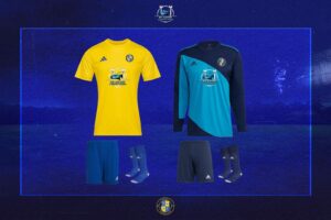 Newhill FC new kit deal with MJ Autos