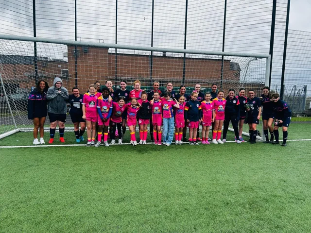 Thank you for all of the support shown to our Senior Ladies in their first league match!

Shoutout to the coaches, parents and especially the players from our Girls Academy who came to cheer on the team to victory - hopefully in the future we’ll see them in the senior lineup! 💙🩷💙🩷