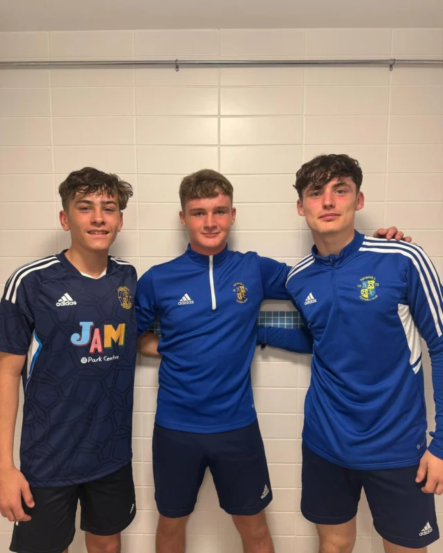 💙💛⚽️U15A Semi Final Result⚽️💛💙

Newhill 2010A team were in action last night taking on Ballymoney United in the Premier League Cup Semi Final. 

A hat trick from striker Aidan Smith, a brace from winger Gerard Delaney and a goal for attacking midfielder Criostoir McCabe was more than enough to secure a place in the Final. 

Newhill 6-4 Ballymoney Utd

Aidan Smith ⚽️⚽️⚽️
Gerard Delaney ⚽️⚽️
Criostoir McCabe ⚽️

Man of the Match goes to Criostoir McCabe who along with a goal got himself three assists during a relentless display🎯🔥

🤝Newhill 2010’s are proudly sponsored by Jam Restaurant, RoyleMac10 and D&D Flooring🤝