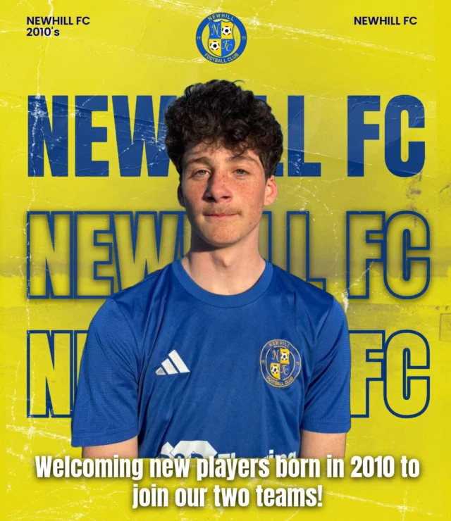 💙💛⚽️ Newhill 2010’s ⚽️💛💙

Newhill 2010’s are back on the 30th of June from 6pm - 7pm in the Whiterock Leisure Centre to kick off their preseason efforts.

Our 2010 side have two squads with the A Team taking part in the SBYL Premier Division and the B Team who will be playing in the 4th Division. 

We welcome players off all ability as we look to add further quality to our two growing squads for the upcoming 25/26 season.